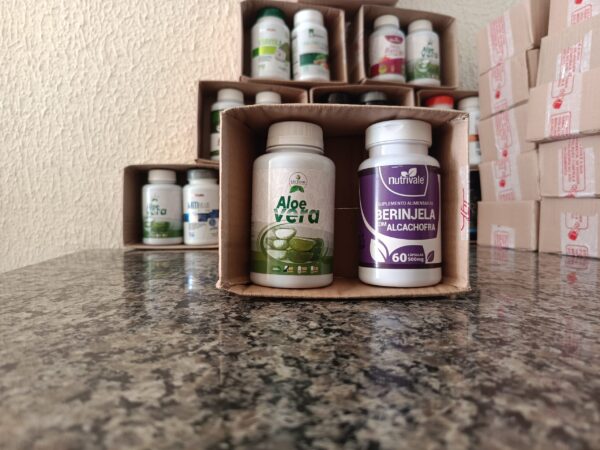 Aloe Vera + Alcachofra com Berinjela 60 caps