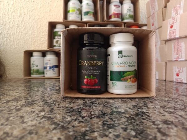 Kit Cramberry + Orapronobis+Cúrcuma+Gemgibre 60 cápsulas. - Image 2
