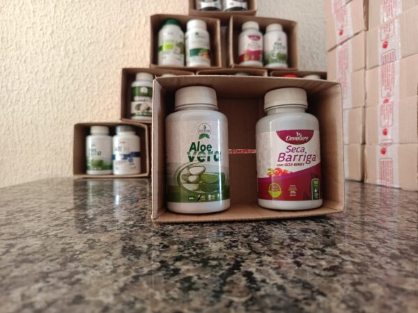 Kit Aloe Vera+Seca Barriga com Gojiberry 60+100 caps - Image 2