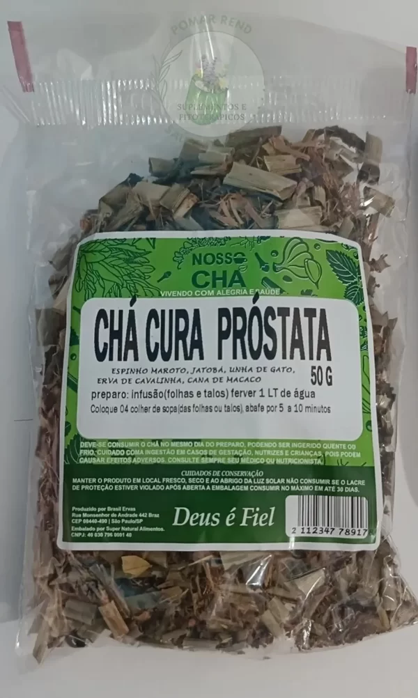 Kit Chá composto "Cura Próstata" 2 Pct 50g - Image 2