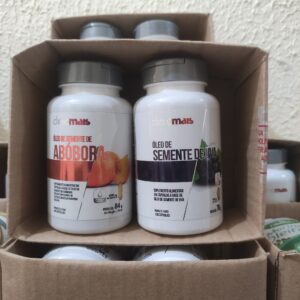 Kit Óleo semente de Uva + Óleo semente de Abóbora 100+60 caps