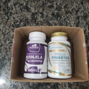 Kit Berinjela com Alcachofra + Pinnus Pinaster 60+60 caps