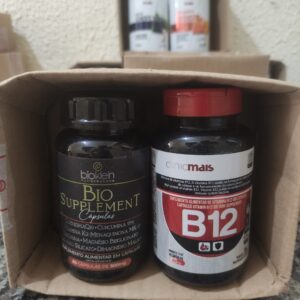 Kit Vit B12 + Biossuplement 60+60 caps