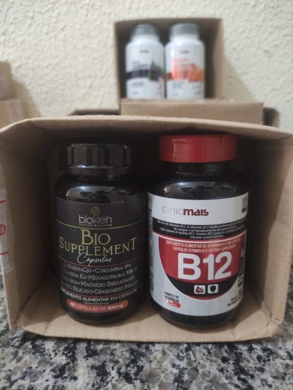 Kit Vit B12 + Biossuplement 60+60 caps