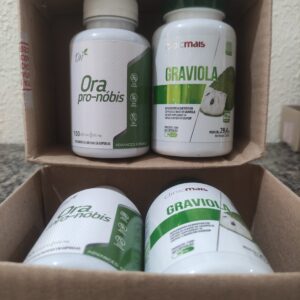 Kit Ora-pro-nóbis + Graviola 100+60 caps