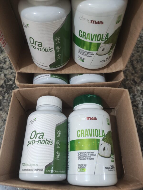 Kit Ora-pro-nóbis + Graviola 100+60 caps - Image 2