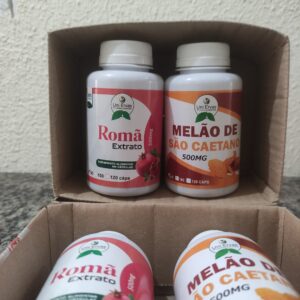 Kit Romã + Melão de São Caetano 60+60 caps