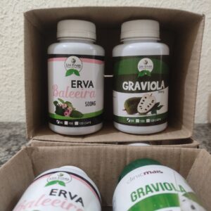 Kit Erva-Baleeira + Graviola 60+60 caps