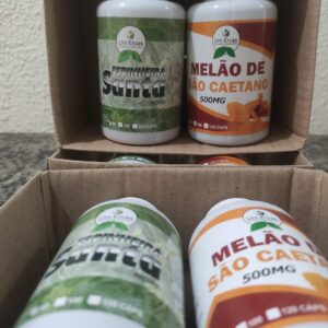 Kit Espinheira Santa + Melão de São Caetano 60+60 Caps
