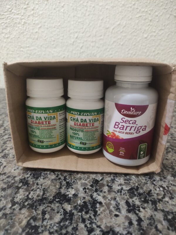 Kit Chá da vida + Seca barriga com Gojiberry 120+100 caps - Image 2